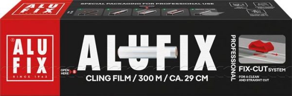 Fólia na potraviny, 29 cm x 300 m, ALUFIX 1
