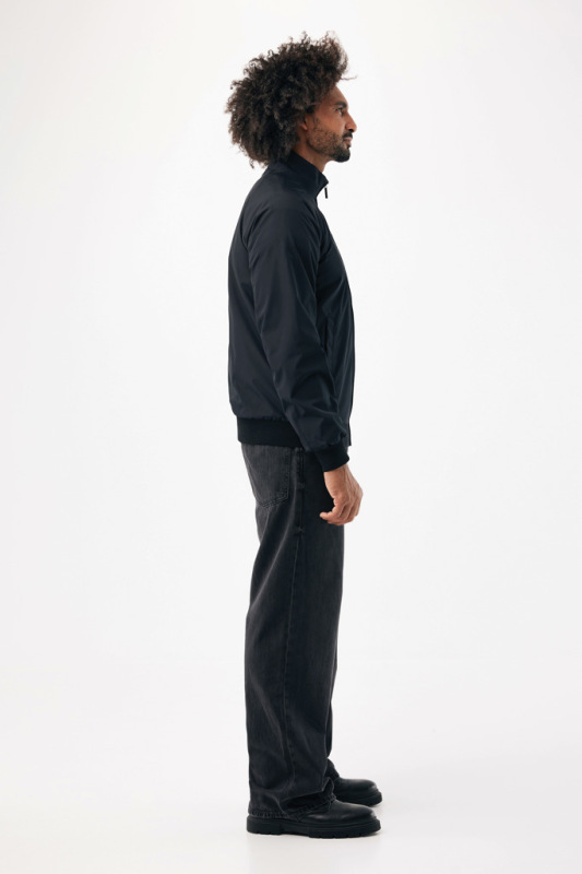 IQONIQ Odin mestská bunda z recyklovaného polyesteru čierna M 9