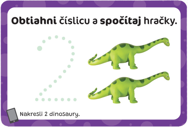 Kúzelný tablet & stierateľné karty – Prvé POČÍTANIE 1