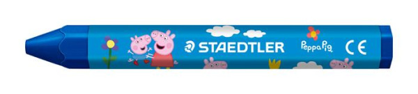 Voskovky, šesťhranné, jumbo, STAEDTLER „Noris® junior 224”, Peppa Pig, 6 farieb 8