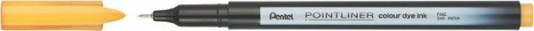 Liner, 0,4 mm, PENTEL "Pointliner", okrový