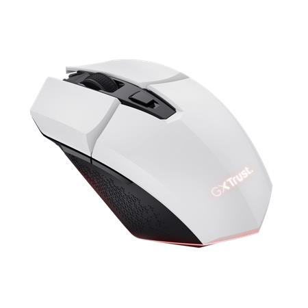 Myš, bezdrôtová, optická, gaming, LED, TRUST "GXT110W Felox", biela 1