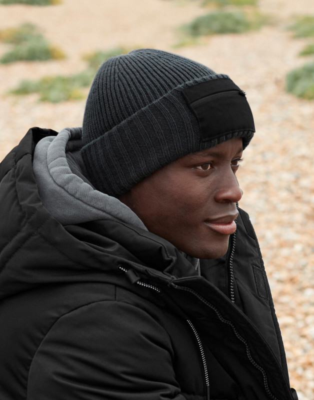 Zip Patch Beanie 2