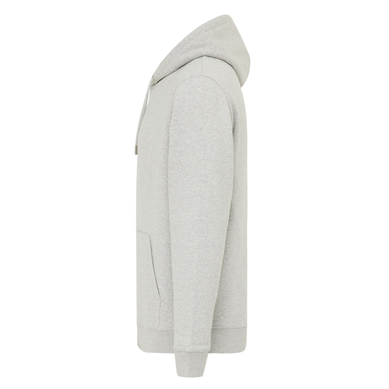 IQONIQ Joshua Unisex mikina s kapucňou z rec. bavlny light heather grey XXXL 2