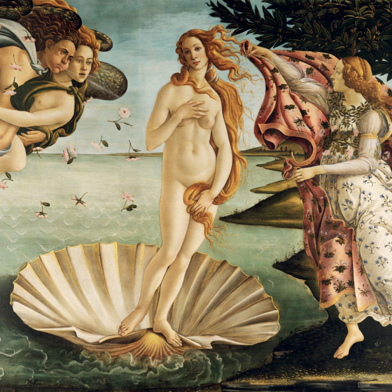 NOTIQUE Poznámkový kalendár Sandro Botticelli 2027, 30 x 30 cm 6