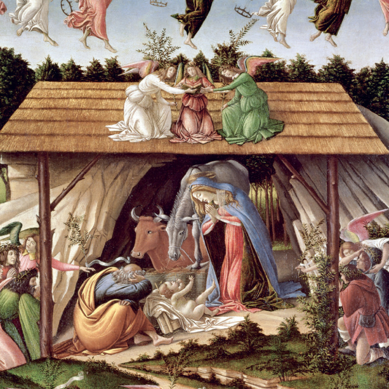 NOTIQUE Poznámkový kalendár Sandro Botticelli 2027, 30 x 30 cm 13