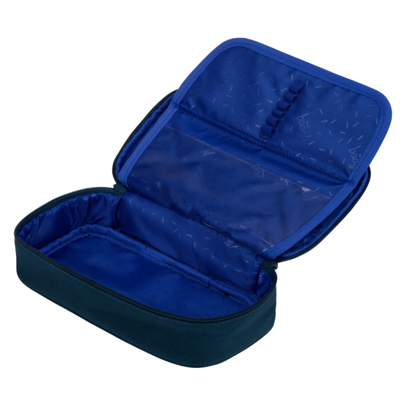 BAAGL SADA 3 Core Logo modrá: batoh, peračník, vrecko GRS 12