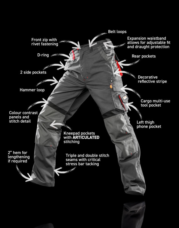 Nohavice Work-Guard Technical 4