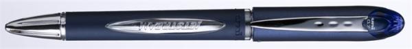 Guľôčkové pero, 0,35 mm, s vrchnákom, UNI "SX-217 Jetstream", modré