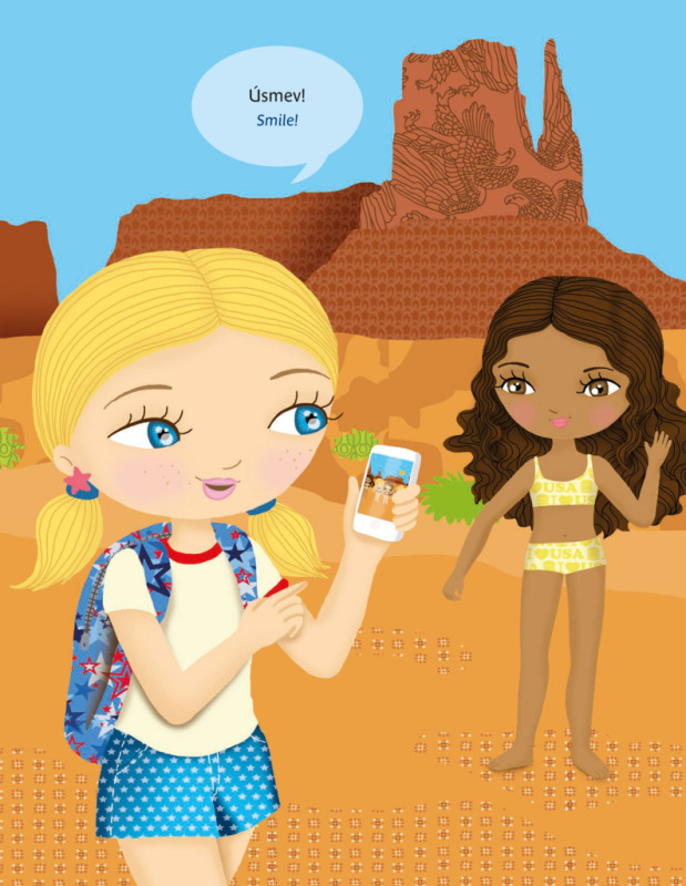 ŠATY PRE AMY ─ Kniha samolepiek 5