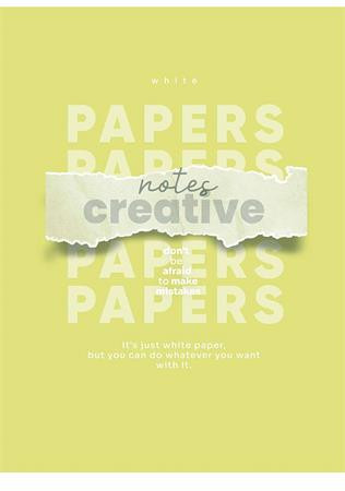 Zošit, zošívaný, A4, linkovaný, 80 listov, SHKOLYARYK "Notes Creative", mix