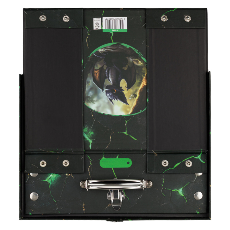 BAAGL Skladací školský kufrík Draci s kovaním 3