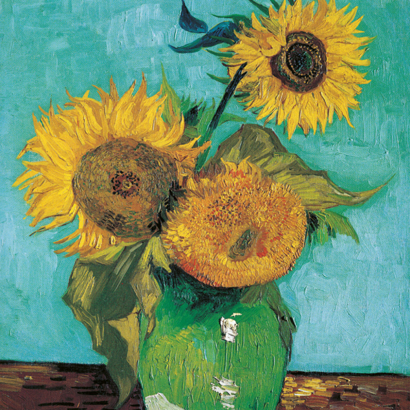 NOTIQUE Poznámkový kalendár Vincent van Gogh 2027, 30 x 30 cm 9