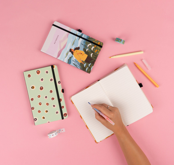 NOTIQUE Notes Medúzy, linajkovaný, 13 x 21 cm 8