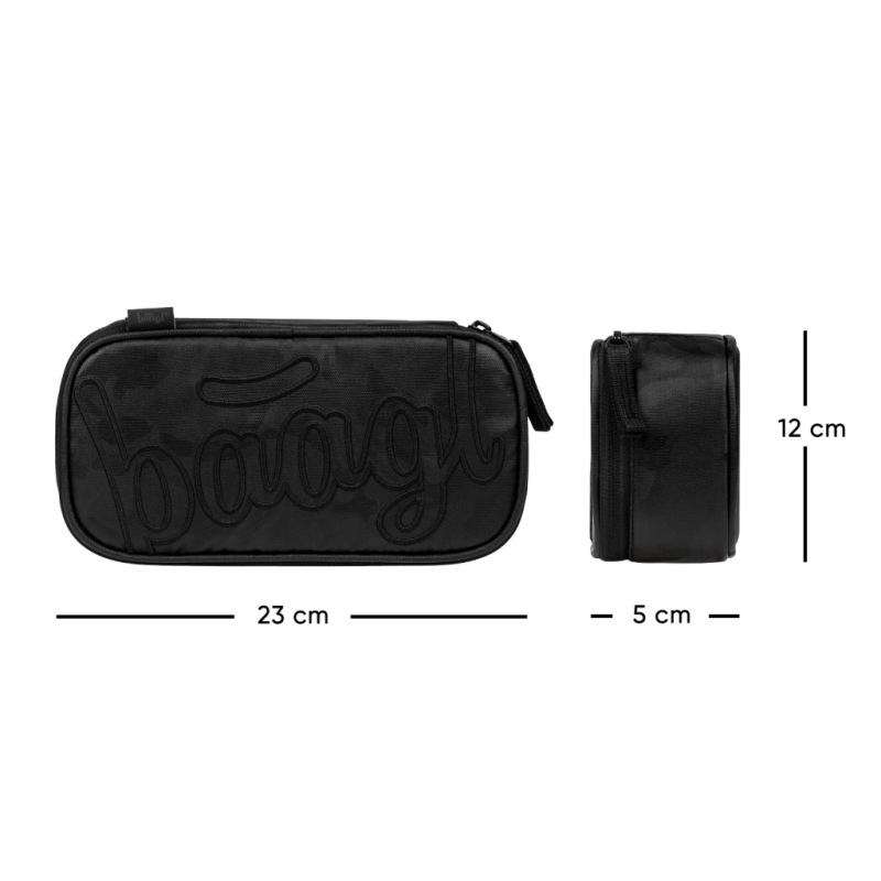 BAAGL Školský peračník etui Onyx 3