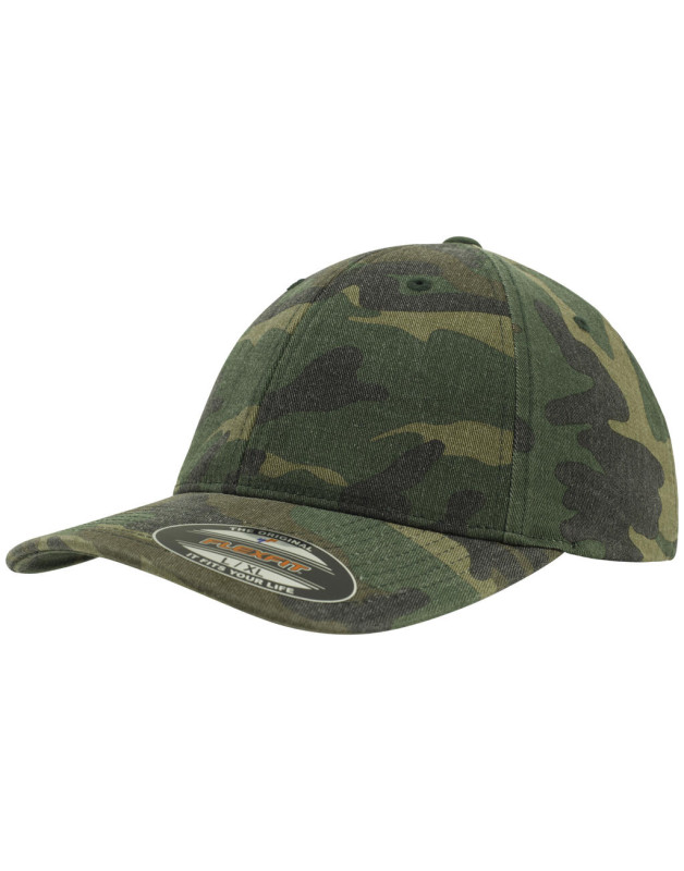 Šiltovka Flexfit Garment Washed Camo 4