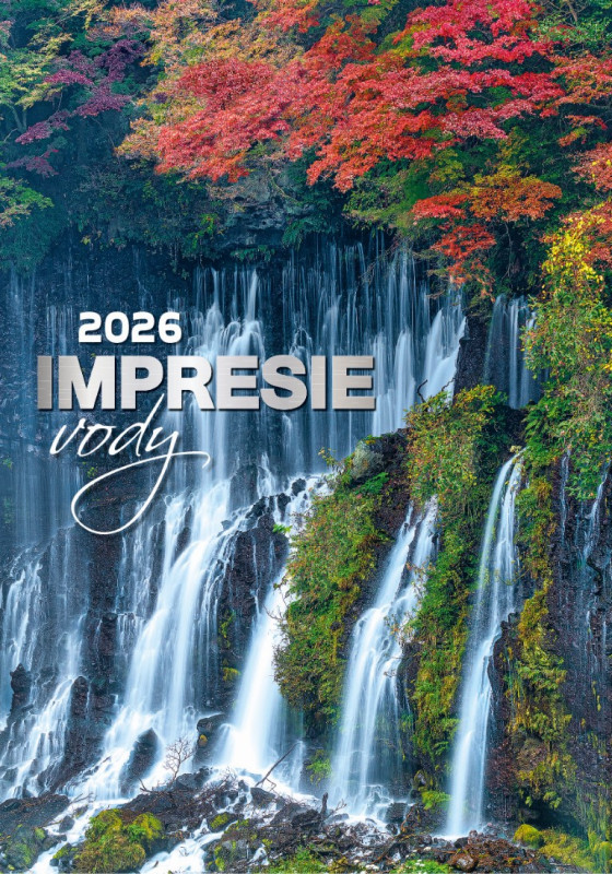 Nástenný kalendár Impresie vody 2026 1