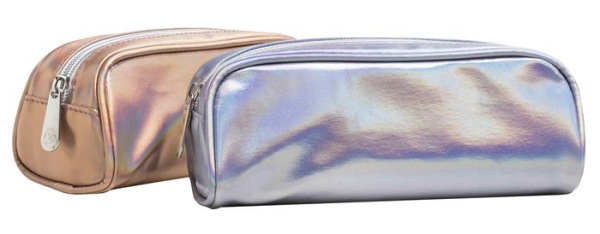 Peračník, na zips, lichobežníkový tvar, EXACOMPTA "Opale", mix farieb 2