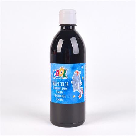 Tempera, COOL BY VICTORIA, 500 ml, čierna
