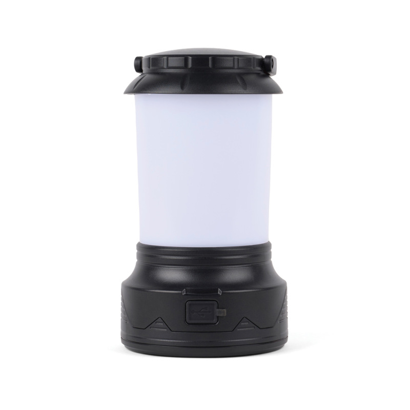Nordic Drift Everest RCS Jasná kempingová lampa s kľukou čierna 4