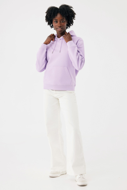 IQONIQ Joshua Unisex mikina s kapucňou z rec. bavlny lavender S 5