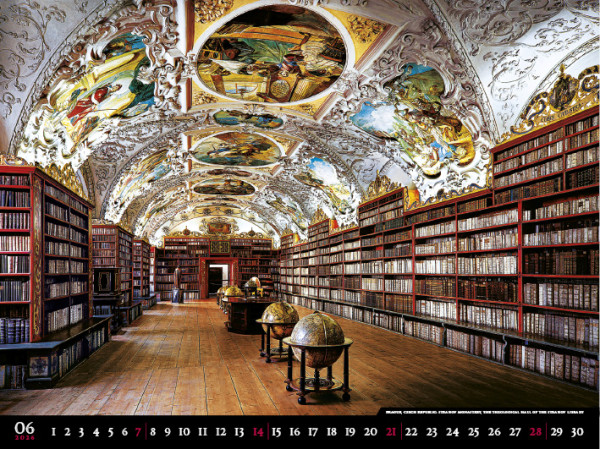 Nástenný kalendár Bibliotheca 2026 7