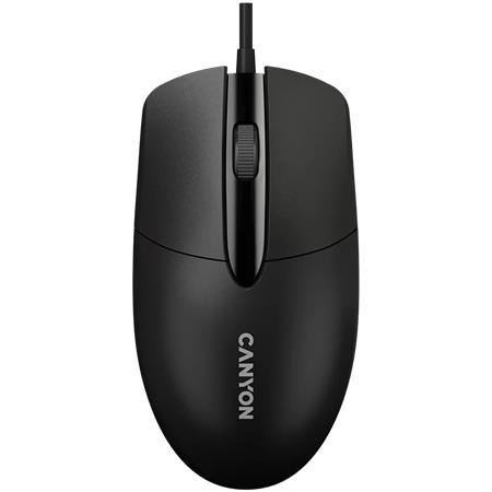 Myš, drôtová, optická, USB, CANYON "M-5", čierna 1