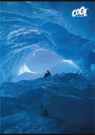 Zošit, A4, štvorčekový, 32 listov, COOL BY VICTORIA "Silent Blue", "87-32" 2