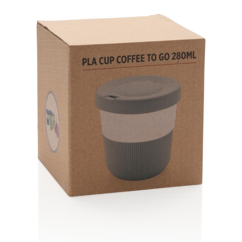 PLA hrnček coffee to go 280ml sivá 8