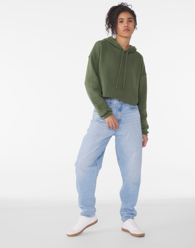 Dámska mikina Cropped Fleece 3