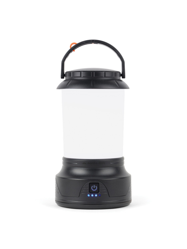 Nordic Drift Everest RCS Jasná kempingová lampa s kľukou čierna 1