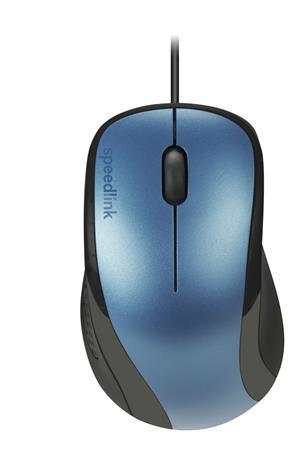 Myš, drôtová, optická, USB, SPEEDLINK "Kappa", modrá