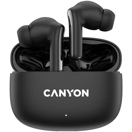 Slúchadlá, TWS bezdrôtové, Bluetooth 5.4, CANYON "OnGo 9", čierne 1