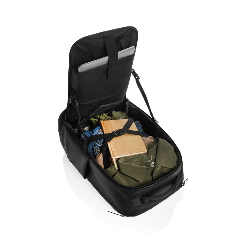 Swiss Peak OSLO RCS Wheeled Duffel Backpack – kab. batožina čierna 10