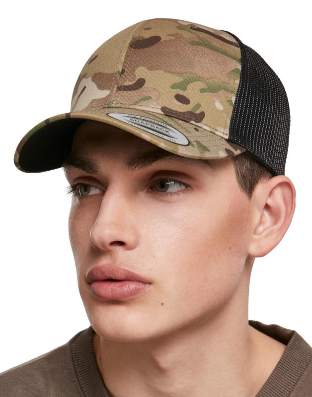 Retro Trucker Multicam® šiltovka