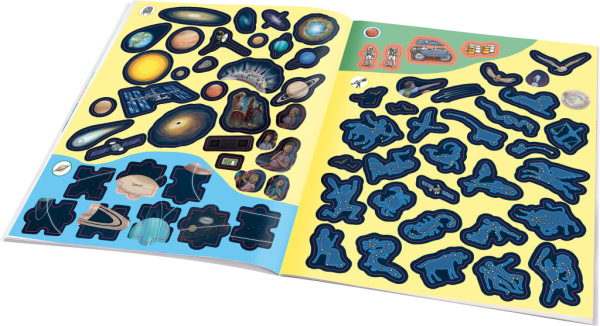 Môj prvý samolepkový zošit – VESMÍR 3