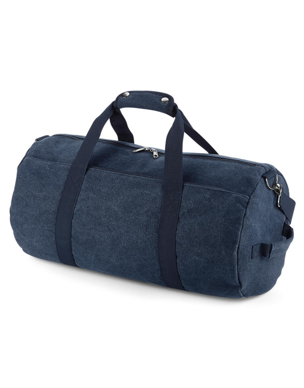 Taška Vintage Canvas Barrel 5