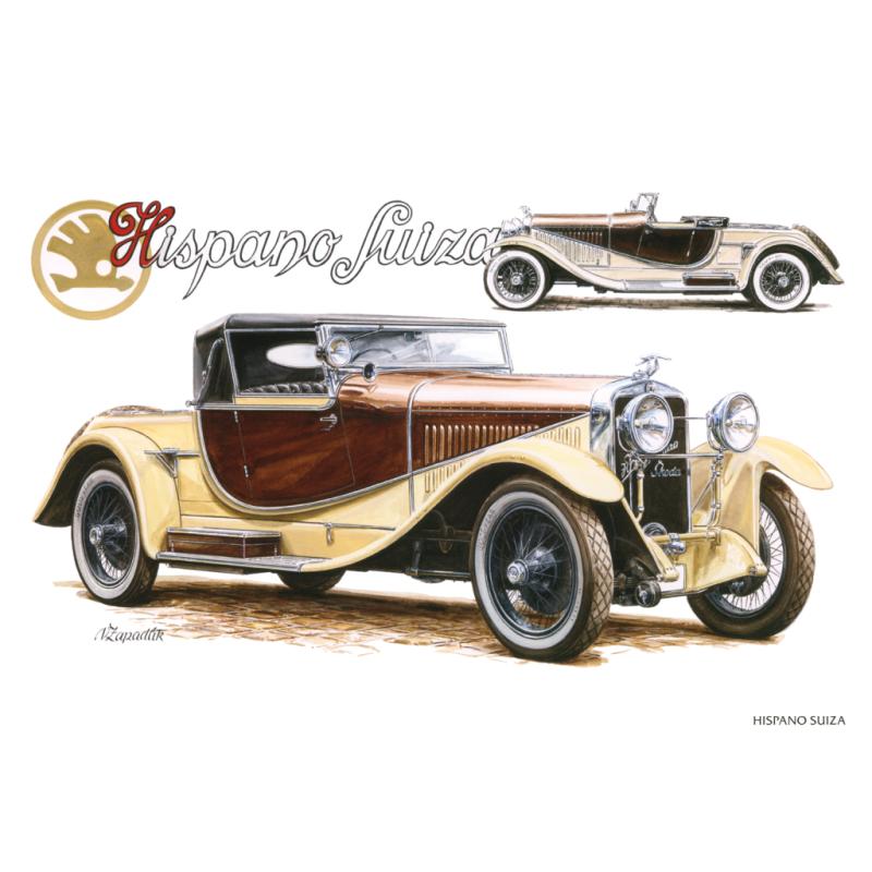 NOTIQUE Poznámkový kalendár Classic Cars – Václav Zapadlík, 2025, 30 x 30 cm