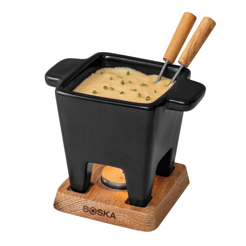 Fondue súprava BOSKA Tapas Nero čierna 2