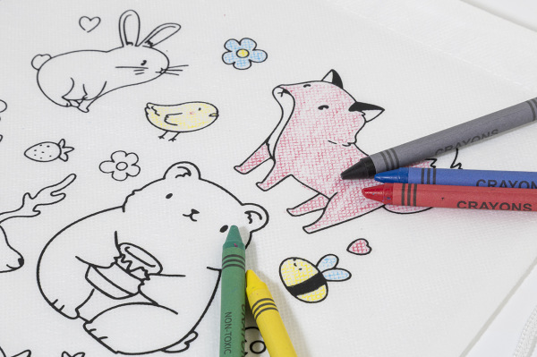 Zocolo Vrecko na šnúrku na farbenie RPET, zvieratá 5