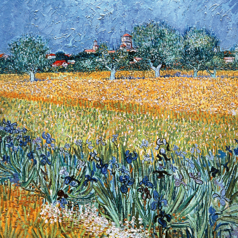 NOTIQUE Poznámkový kalendár Vincent van Gogh 2027, 30 x 30 cm 6