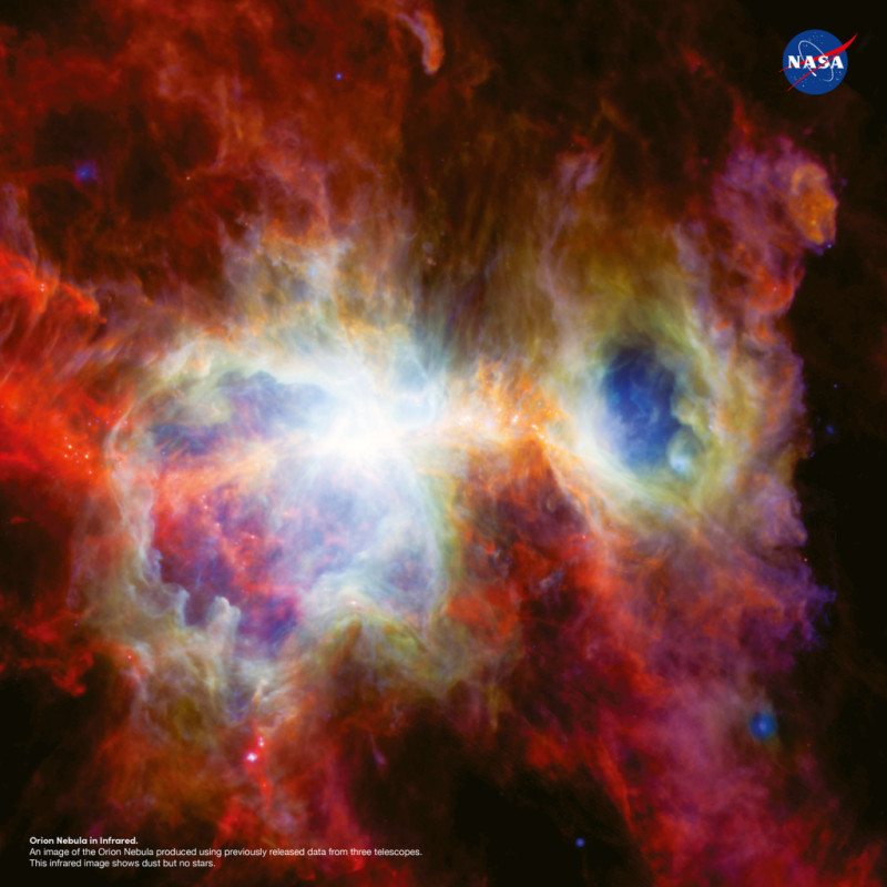 NOTIQUE Poznámkový kalendár NASA 2026, 30 x 30 cm 10