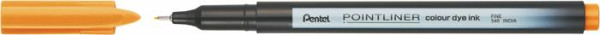 Liner, 0,4 mm, PENTEL "Pointliner", sunset oranžový 2