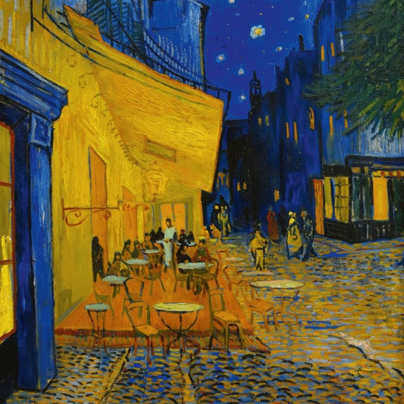 NOTIQUE Poznámkový kalendár Vincent van Gogh 2027, 30 x 30 cm 2