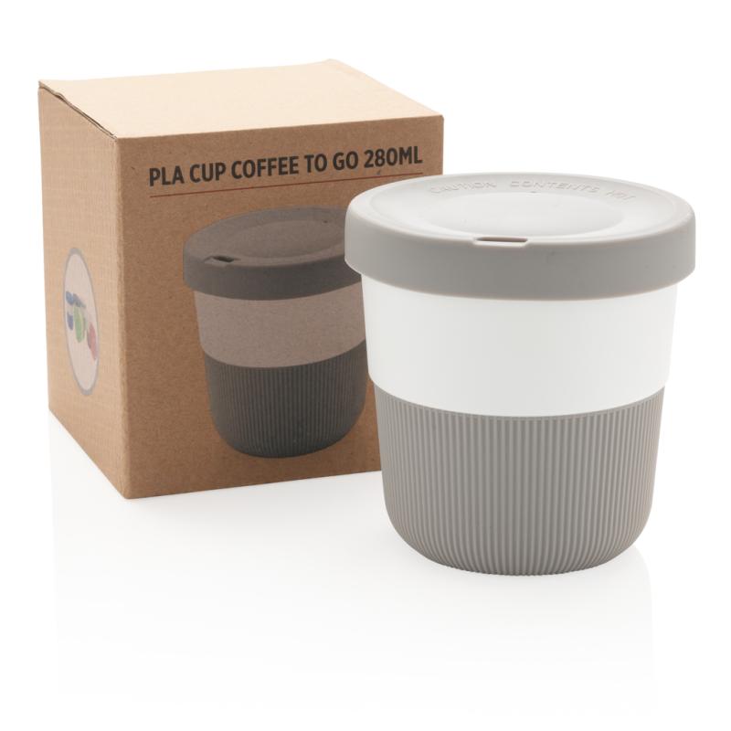 PLA hrnček coffee to go 280ml sivá 7