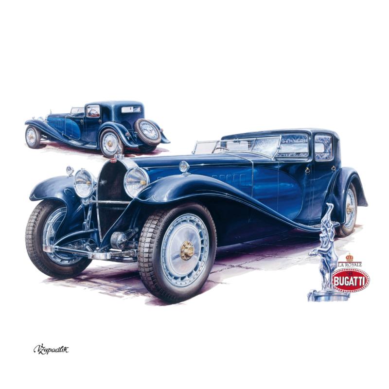 NOTIQUE Poznámkový kalendár Classic Cars – Václav Zapadlík, 2025, 30 x 30 cm