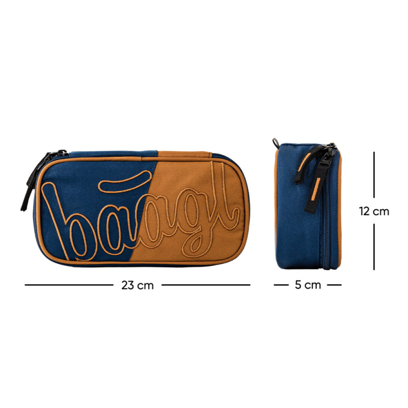 BAAGL Školský peračník etui Duo 3