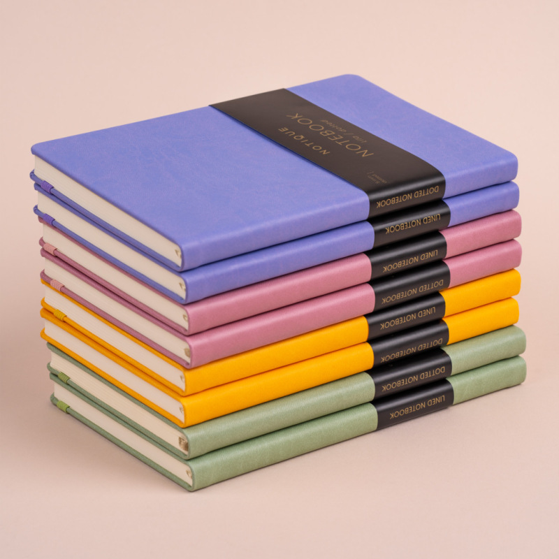 NOTIQUE Notes Žltá, bodkovaný, 13 x 21 cm 5