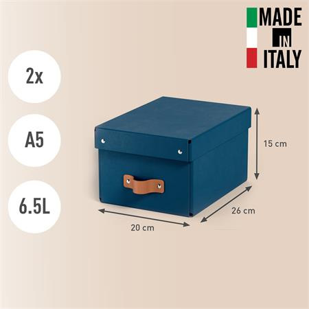 Úložný box, veľkosť S, LEITZ "Puro", modrý 3