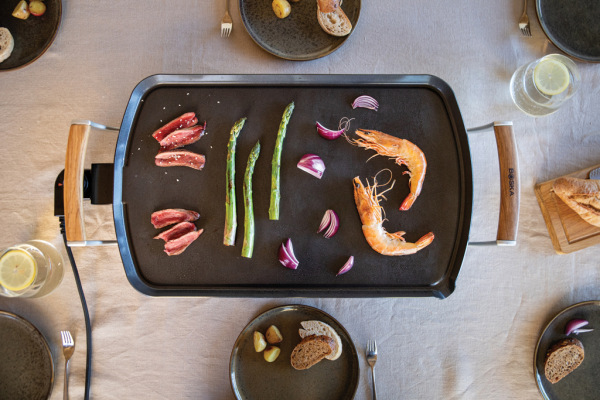 BOSKA Electric Griddle Pro elektrický gril čierna 5